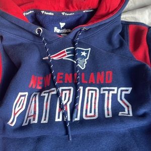 New England Patriots men hoodie size medium